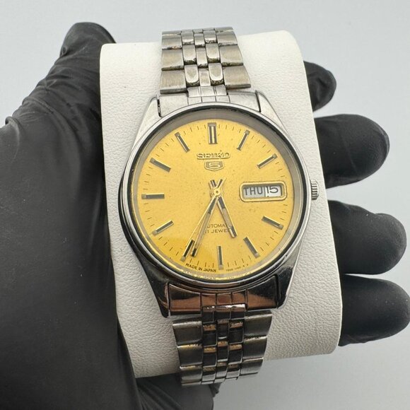 Seiko 5 Automatic 21 Jewels - Vintage Wrist Watch - Made in Japan - Picture 2 of 8